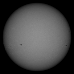 Image of Sun's photosphere