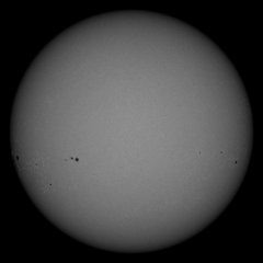 Image of Sun's photosphere