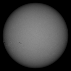 Image of Sun's photosphere