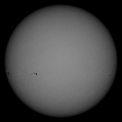 Image of Sun's photosphere