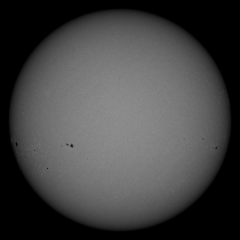 Image of Sun's photosphere