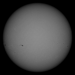 Image of Sun's photosphere