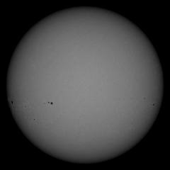 Image of Sun's photosphere