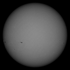 Image of Sun's photosphere