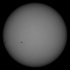 Image of Sun's photosphere