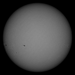 Image of Sun's photosphere