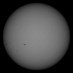 Image of Sun's photosphere