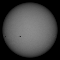 Image of Sun's photosphere