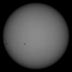 Image of Sun's photosphere