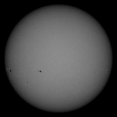 Image of Sun's photosphere