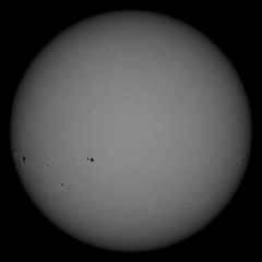 Image of Sun's photosphere