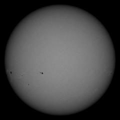 Image of Sun's photosphere