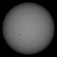 Image of Sun's photosphere