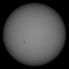 Image of Sun's photosphere