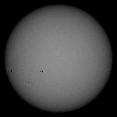 Image of Sun's photosphere