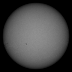 Image of Sun's photosphere