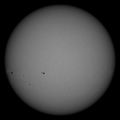 Image of Sun's photosphere