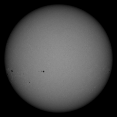 Image of Sun's photosphere