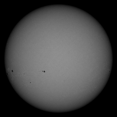 Image of Sun's photosphere