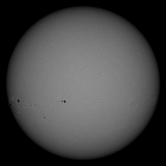 Image of Sun's photosphere