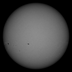 Image of Sun's photosphere