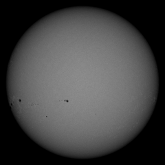 Image of Sun's photosphere