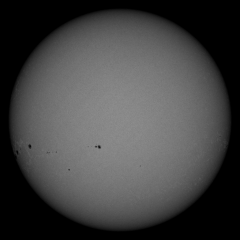 Image of Sun's photosphere