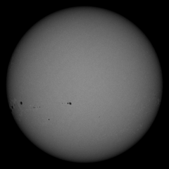 Image of Sun's photosphere