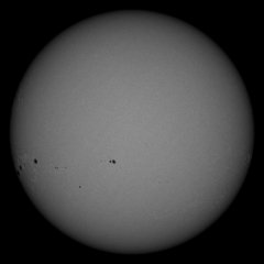 Image of Sun's photosphere