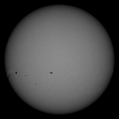 Image of Sun's photosphere