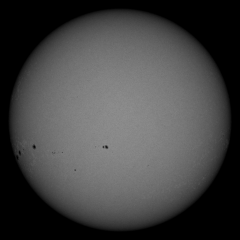 Image of Sun's photosphere