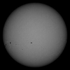 Image of Sun's photosphere