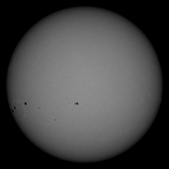 Image of Sun's photosphere