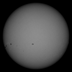 Image of Sun's photosphere