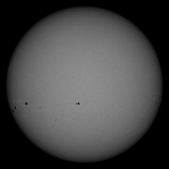 Image of Sun's photosphere