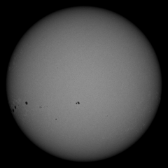 Image of Sun's photosphere