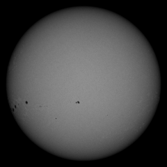 Image of Sun's photosphere