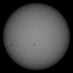 Image of Sun's photosphere