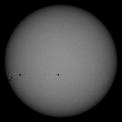 Image of Sun's photosphere