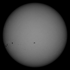 Image of Sun's photosphere