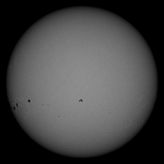 Image of Sun's photosphere