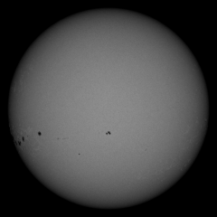 Image of Sun's photosphere