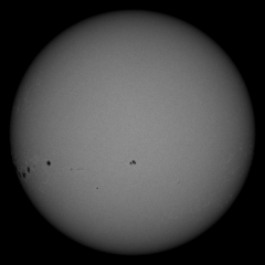 Image of Sun's photosphere