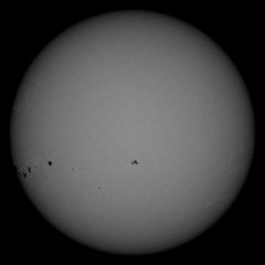 Image of Sun's photosphere