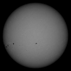 Image of Sun's photosphere