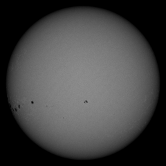 Image of Sun's photosphere