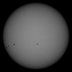 Image of Sun's photosphere