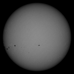 Image of Sun's photosphere