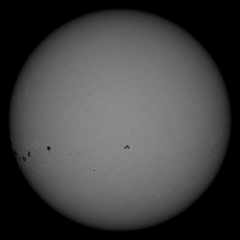 Image of Sun's photosphere