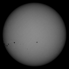 Image of Sun's photosphere